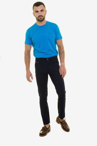 The Bostonias ανδρικό παντελόνι πεντάτσεπο - CJ5777892 Μπλε Σκούρο 46